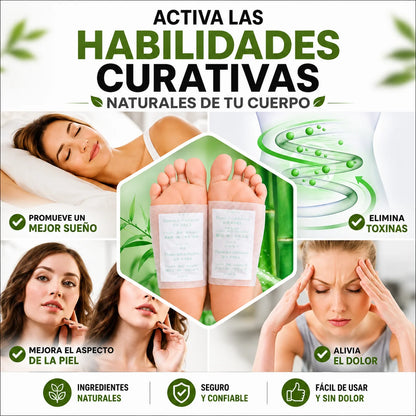 50 PARCHES KINOKIS | DESINTOXICA TU CUERPO MIENTRAS DUERMES 😴