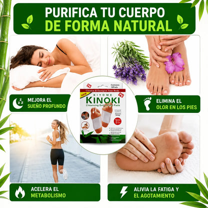50 PARCHES KINOKIS | DESINTOXICA TU CUERPO MIENTRAS DUERMES 😴