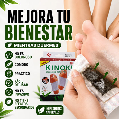 50 PARCHES KINOKIS | DESINTOXICA TU CUERPO MIENTRAS DUERMES 😴