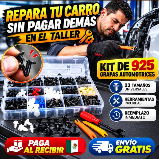 Kit 925 grapas automotrices