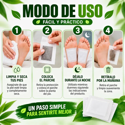 50 PARCHES KINOKIS | DESINTOXICA TU CUERPO MIENTRAS DUERMES 😴