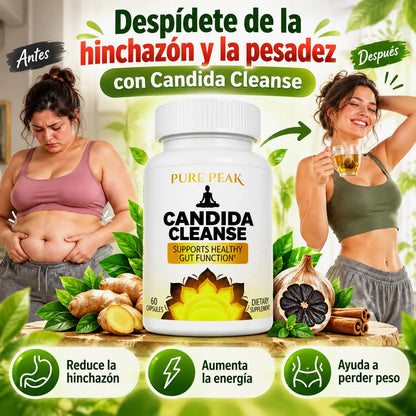 Suplemento Candida Cleanse 60 cápsulas – Equilibrio intestinal y defensas reforzadas
