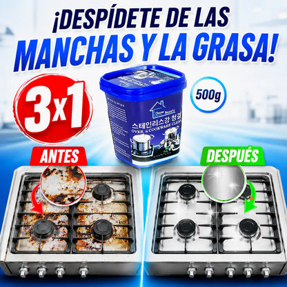 LLEVAS 3 Y SOLO PAGAS 1 | Pasta Limpia Ollas — Quita Oxido, Grasa Quemada y Sarro