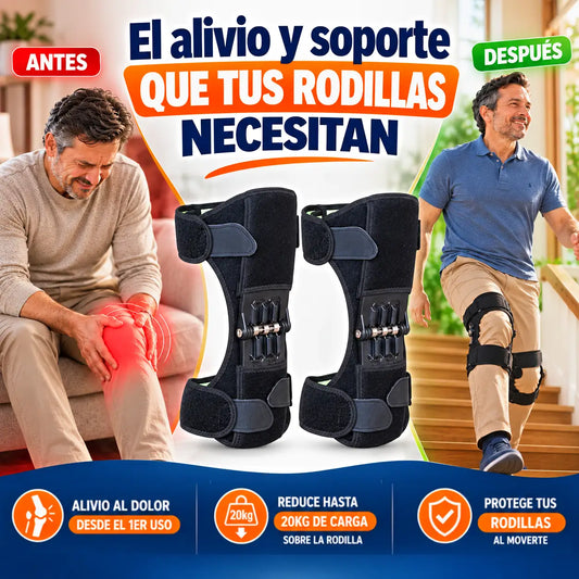 Rodilleras Ortopédicas con Resorte | Alivia el Dolor y Protege tus Rodillas