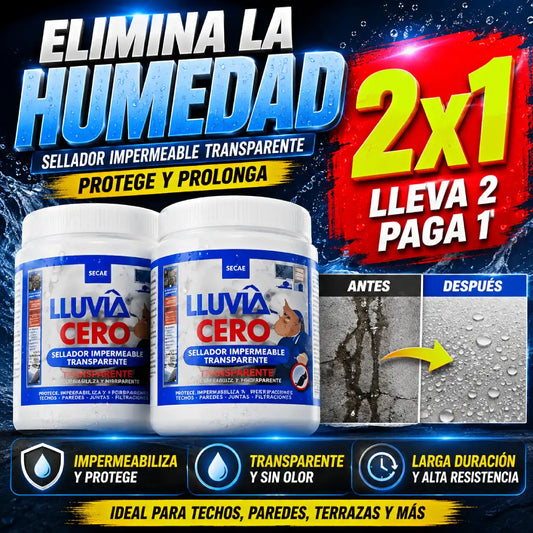 2X1 Lluvia Cero Impermeabilizante 2000ML