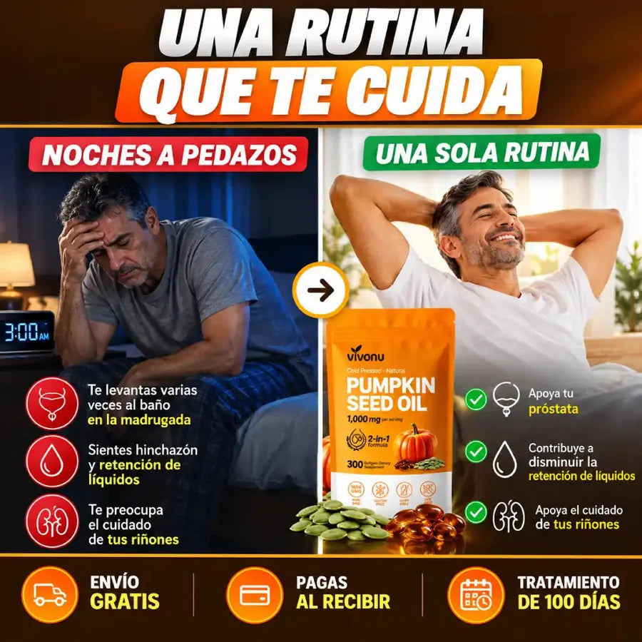 Antes: noches a pedazos. Después: una sola rutina